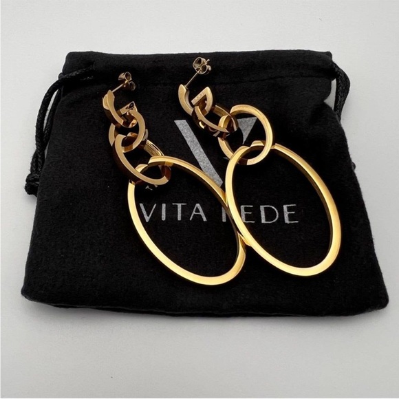 Vita Fede Cassio Modular Interlocking Detachable Earrings. New - Picture 8 of 15
